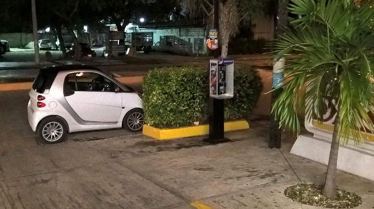 silver Smart Fortwo, Cancún