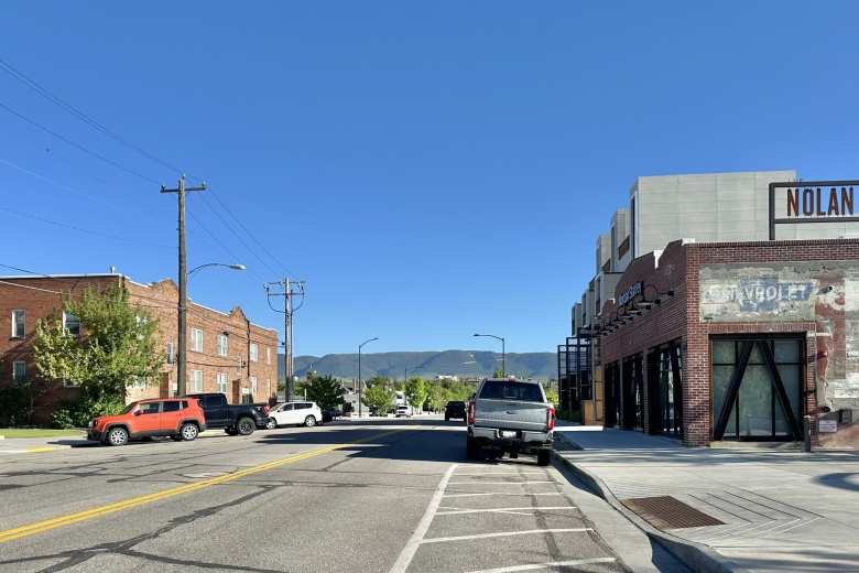The Nolan and Morgan Stanley in downtown Casper. The Nolan and Morgan Stanley in downtown Casper.