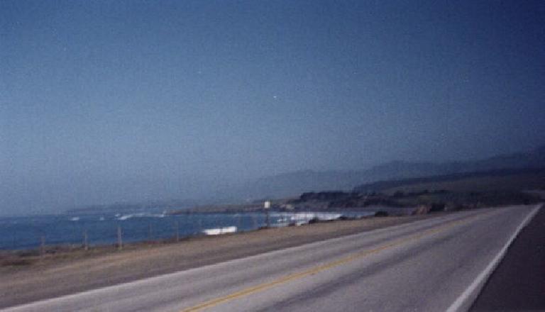 Highway 1, ocean, 1999 Central Coast Double Century