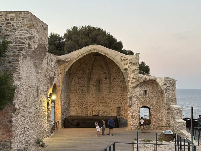 St. Vincent Church in Tossa de Mar.