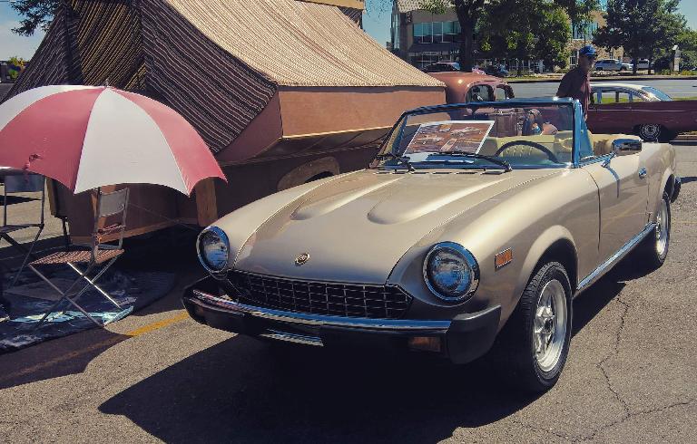 Gary's 1980 Fiat Spider (built in 1981)---#500 of 1000 Aanniversary Editions made. Gary's 1980 Fiat Spider (built in 1981)---#500 of 1000 Aanniversary Editions made.