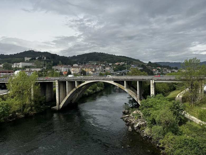 A bridge in Ourense, Galicia.