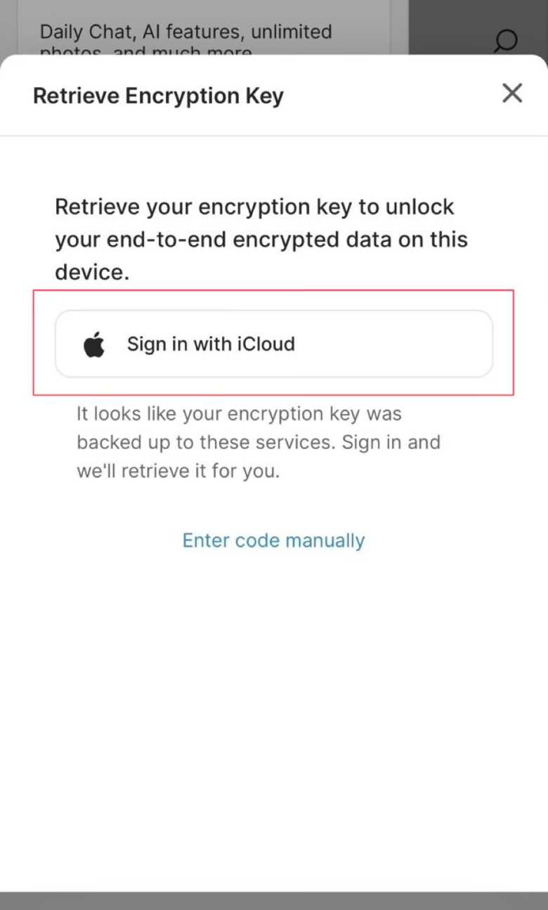 Click on "1 Locked Journal Hidden" to unlock your journal in Day One's web app.