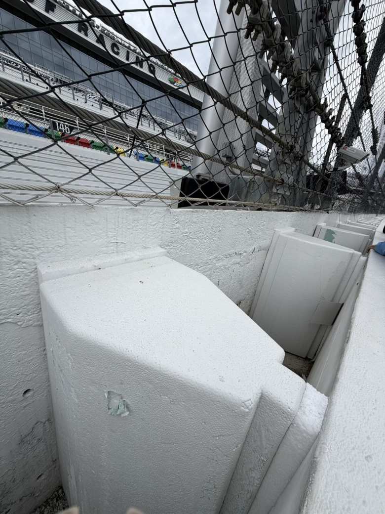 The SAFER (Steel And Foam Energy Reduction) "soft wall" system which became widely adopted after the death Dale Earnhardt at the 2001 Daytona 500. No deaths have been recorded at the track since.