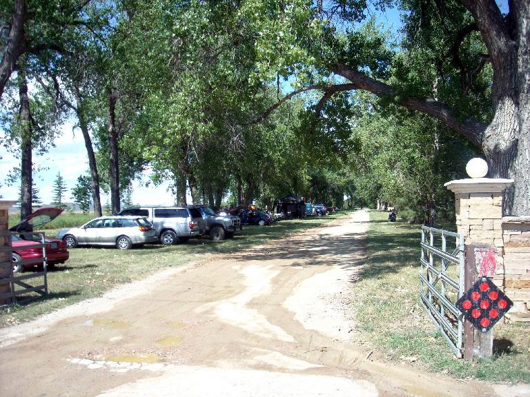 The owner of the ranch---which was once owned by the founder of Waterpik---allowed us to have the event there since it was a cancer benefit.