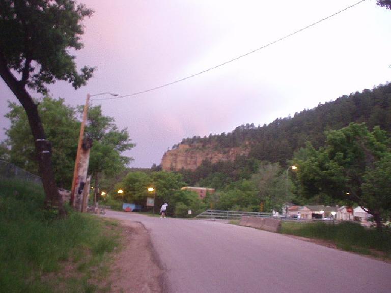 How the north part of Deadwood looks at 5:00 in the morning.