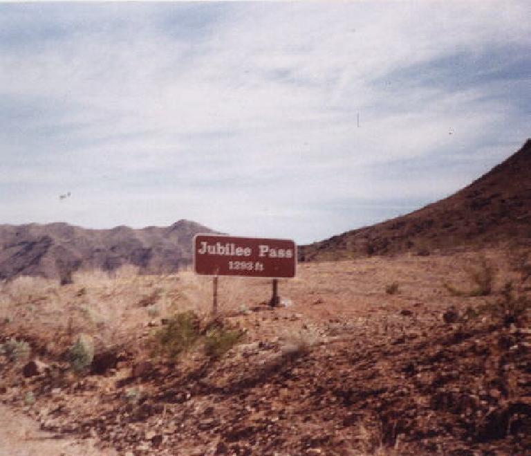 Jubilee Pass sign
