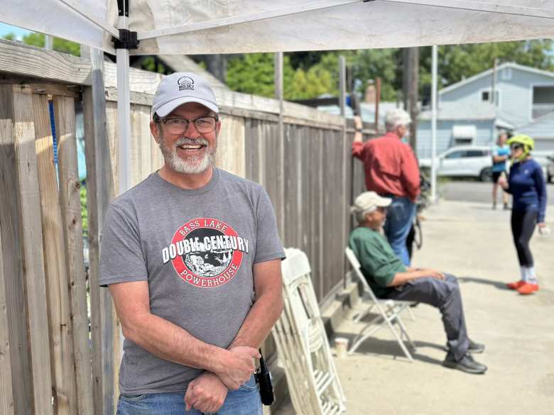 Steve, the president of the Stockton Bike Club.