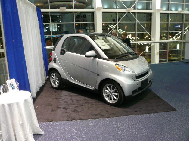 The Smart car is available in the U.S. for around $13k!