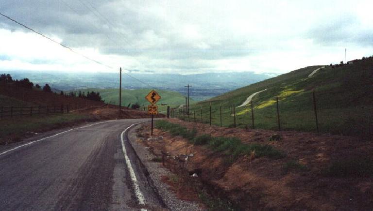 verdant hillsides, Morgan Territory, 2000 Devil Mountain Double Century