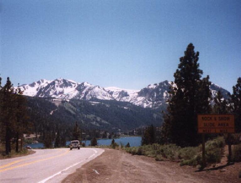 lake, eastern Sierras