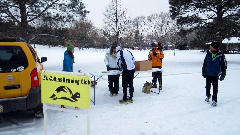 Intrepid volunteers.