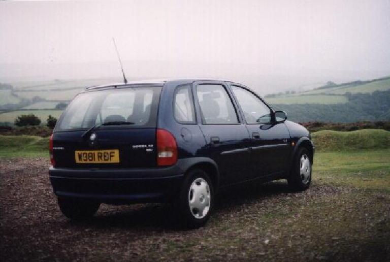 My trusty little Vauxhall Corsa.
