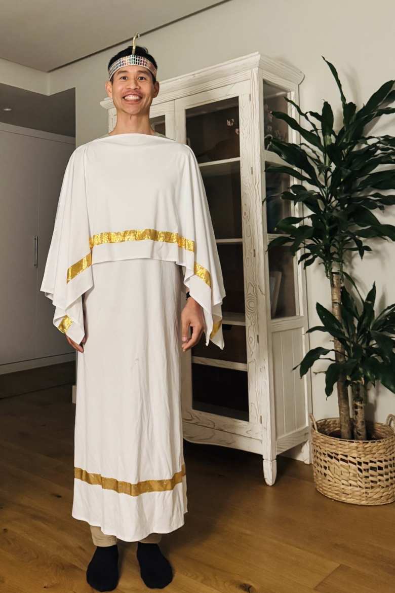 For Entroido, I dressed up as an Egyptian.