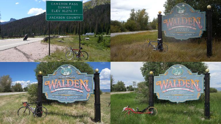 So far I have ridden to Walden and back on four different bicycles.