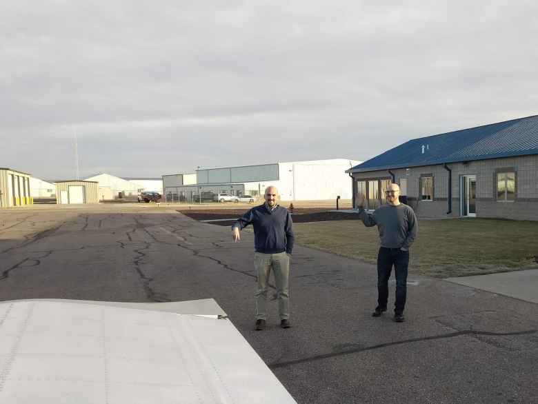 Friends Manuel and Nate came to meet us at the Greeley Airport to go out to lunch at an Indian restaurant.