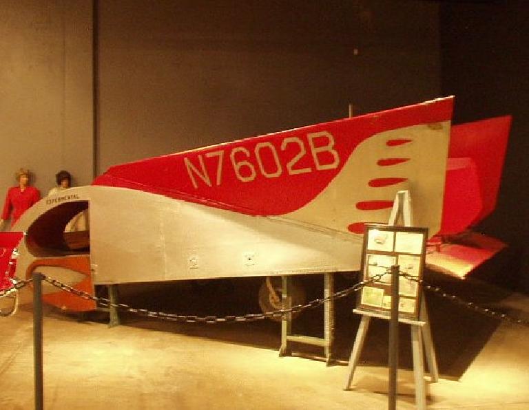 An aircar (a car that could fly). Note that this was purely "experimental"! An aircar (a car that could fly). Note that this was purely "experimental"!