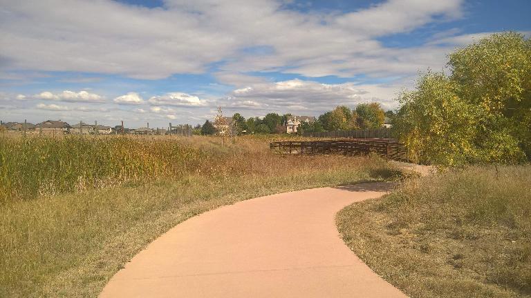 The Fossil Creek Trail north of Carpenter Rd. (October 4, 2016) The Fossil Creek Trail north of Carpenter Rd.