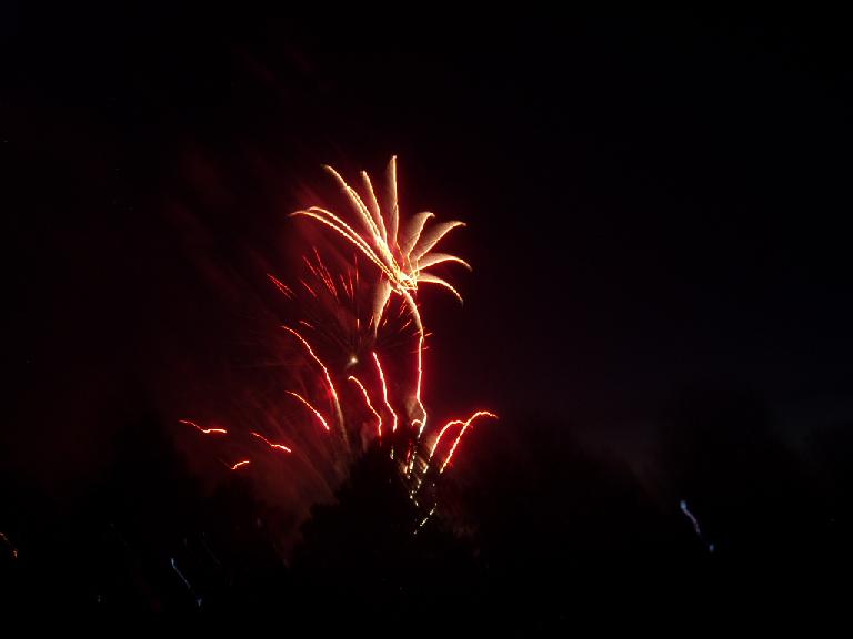 Fireworks at City Park.