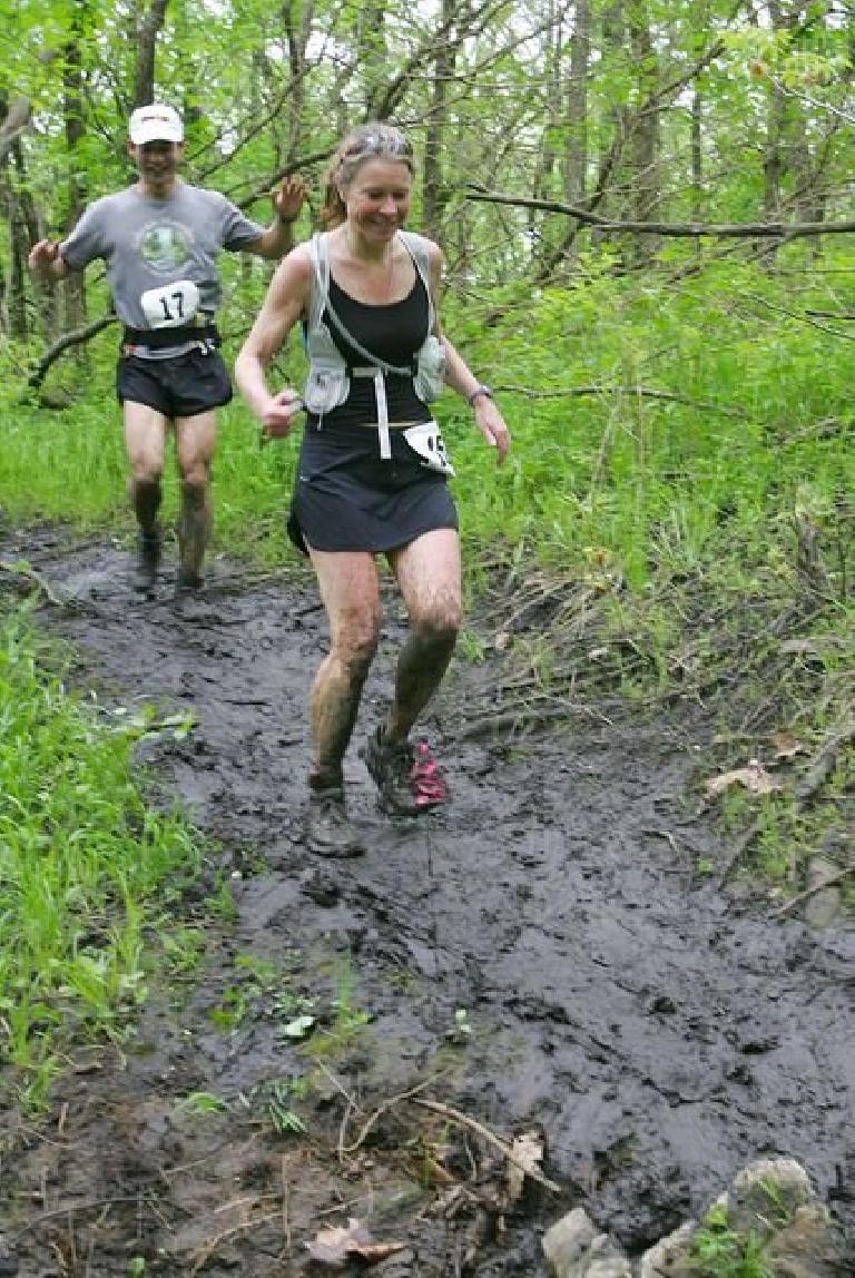 I think Cat actually was enjoying these conditions. I think Cat actually was enjoying these conditions.