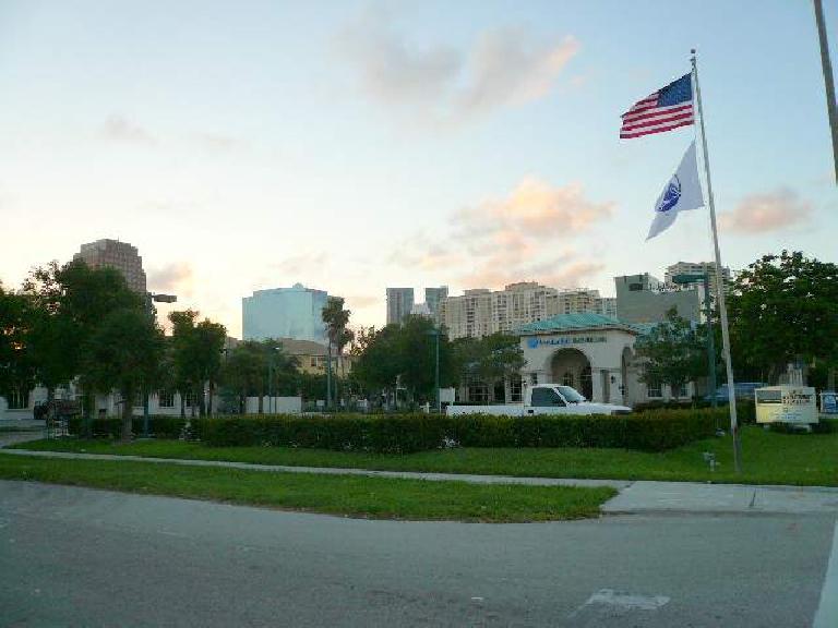 Downtown Fort Lauderdale has something of a skyline.