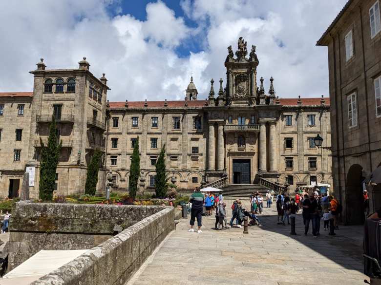 Monasterio de San Martín Pinario in Santiago de Compostela.