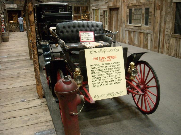 A 1907 Sears Motorgo.