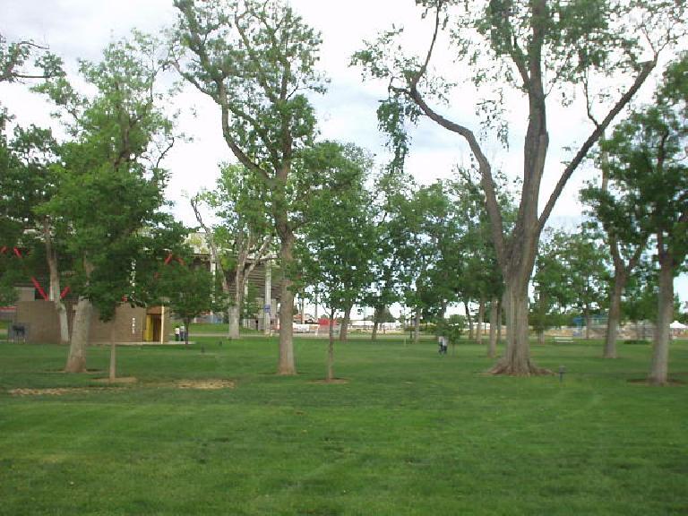 The Greeley Grand Prix was at the Island Grove Park, which was huge.