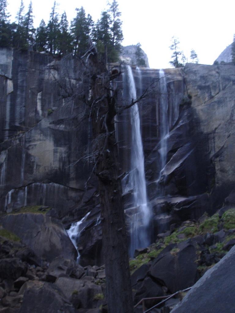 I think this is Nevada Falls.  Or is it Vernal Falls?  It is all a blur now.