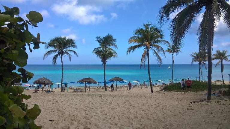 One of the Playas del Este, east of Havana.