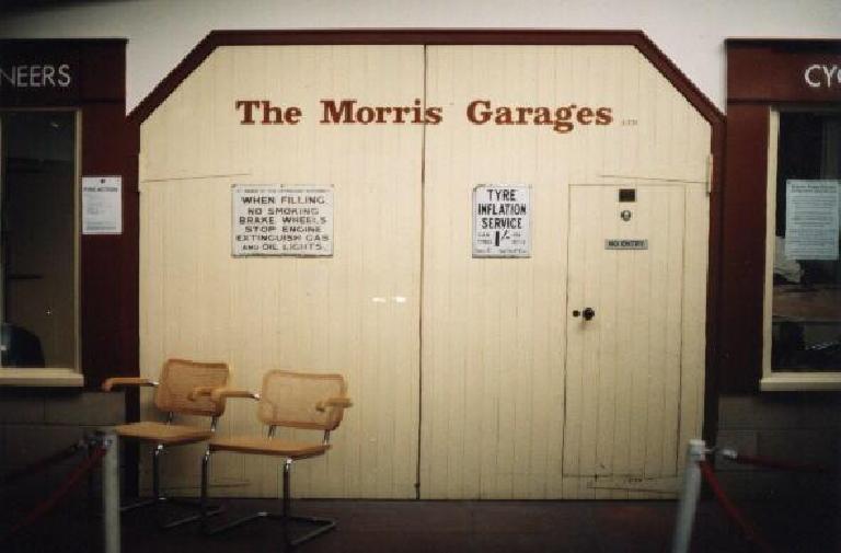 The Morris Garages - what 'MG' stands for. 