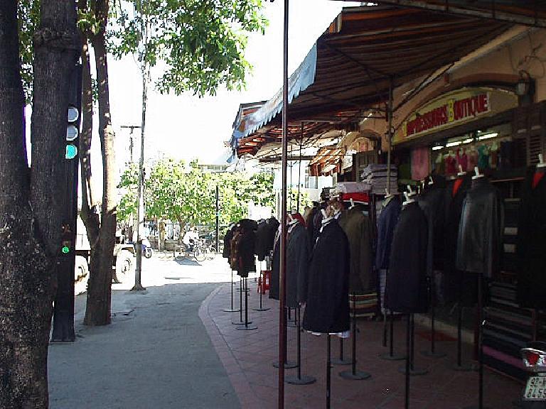 Clothing shops and custom tailors were everywhere in Hoi An.