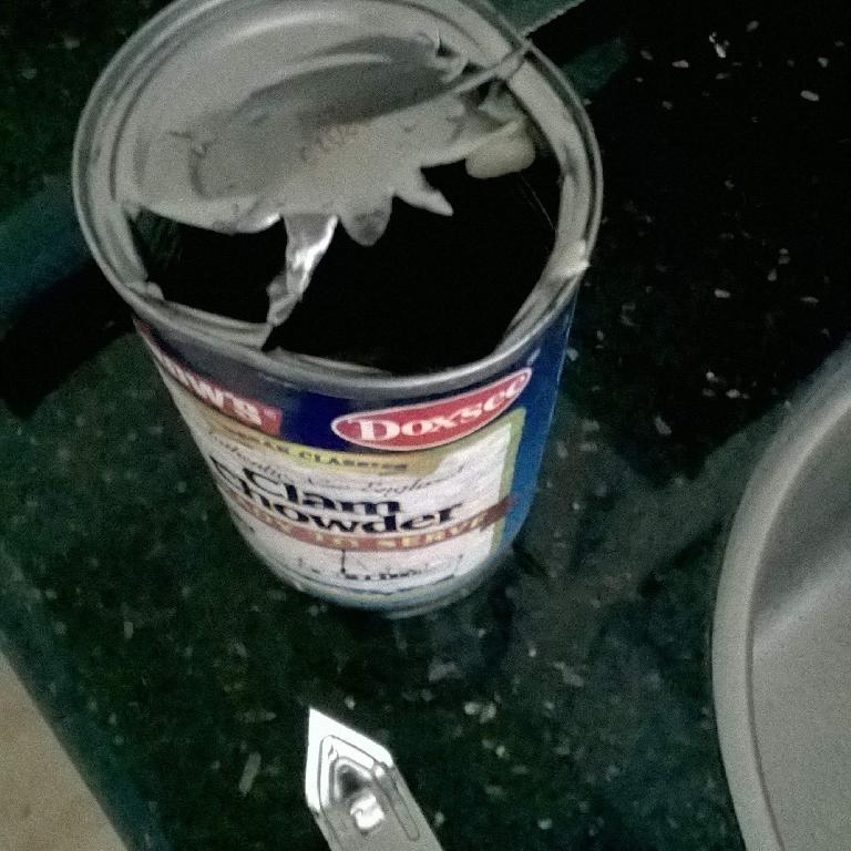 opening can without a can opener