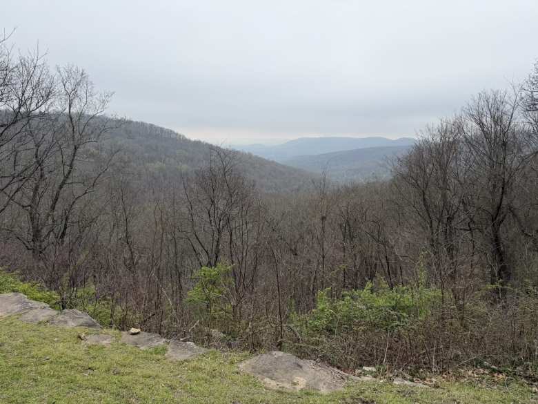 The view from Monte Sano State Park.