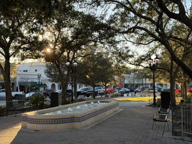 Balis Park in the San Marco neighborhood of Jacksonville, Florida.