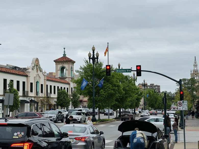 Country Club Plaza in Kansas City had a Spanish influence.
