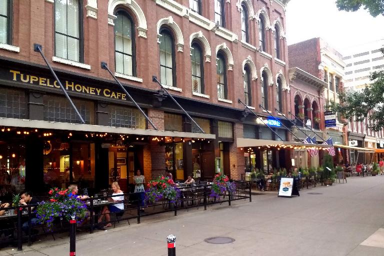 Tupelo Honey Cafe in Knoxville, Tennessee.