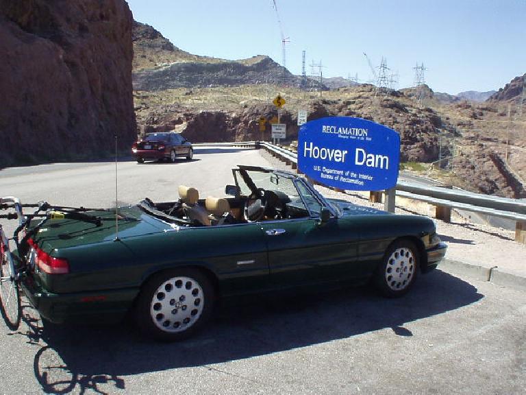 While driving to Las Vegas from Phoenix, I came across Hoover Dam.  I did not know it was even here!