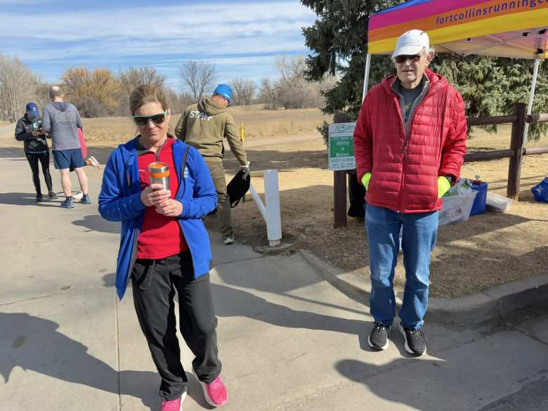 Mel (FCRC Admin Coordinator) and long-time FCRC member Tom Schipper helped out at the event.