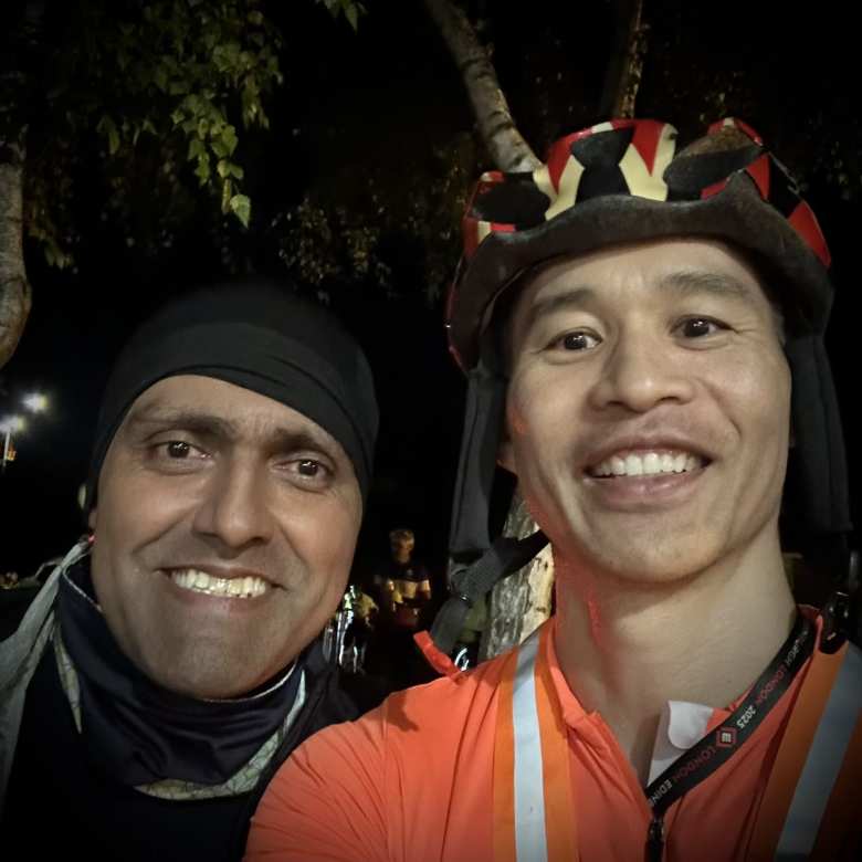 Bharat Pannu and Felix Wong at the Boston Control during London-Edinburgh-London. Bharat Pannu and Felix Wong at the Boston Control during London-Edinburgh-London.