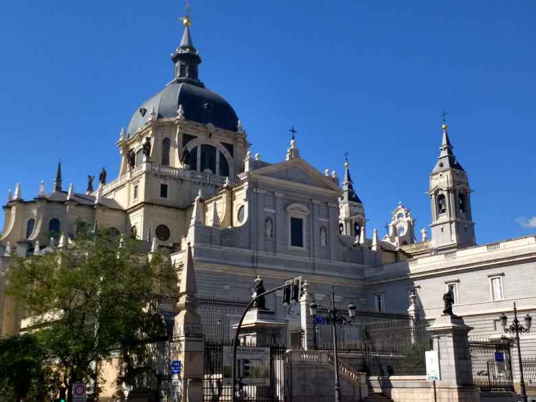 Catedral de la Almudrena in Madrid, Spain.