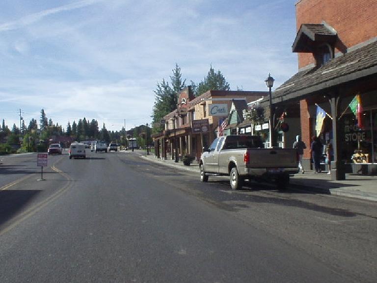 Another photo of downtown McCall.  McCall definitely has a rustic feel to it with a lot of retired folks, not unlike Mt. Shasta City, CA or Sisters, OR.