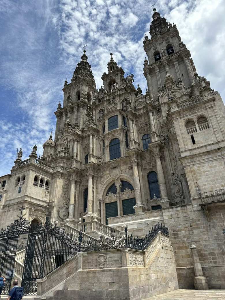 The cathedral of Santiago de Compostela.