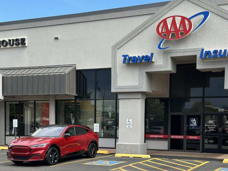 My car was waiting in front of AAA Autosource in Fort Collins for me to take it for a test drive.