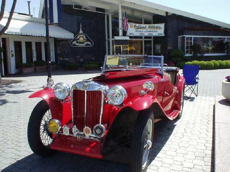 MG TC, the model that started America's love affair with sports cars.
