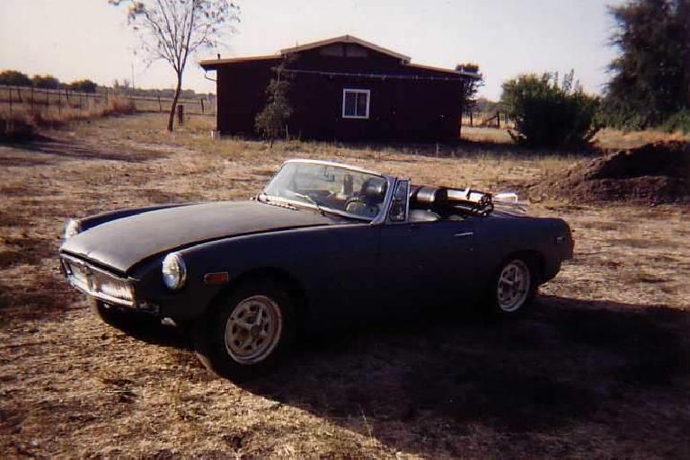 My 1974 MGB project car.