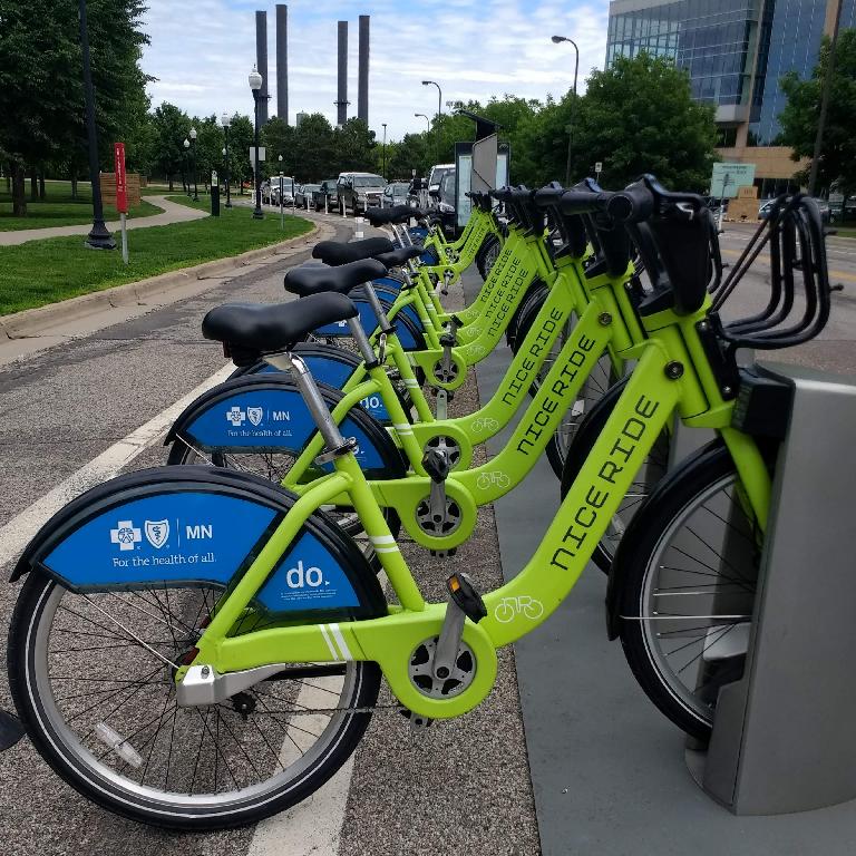 Bike share is alive and well in Minneapolis, thanks to Nice Ride.