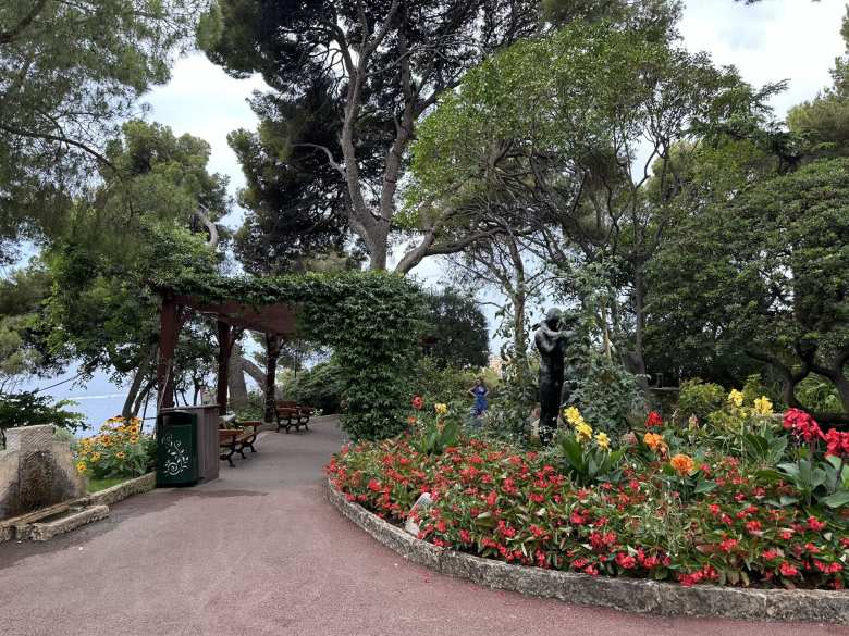 The Saint-Martin Gardens in Monaco.