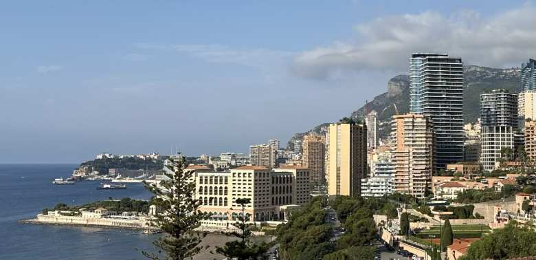 The Monaco skyline.