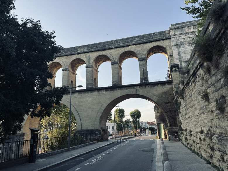 The Saint-Clément Aqueduct.